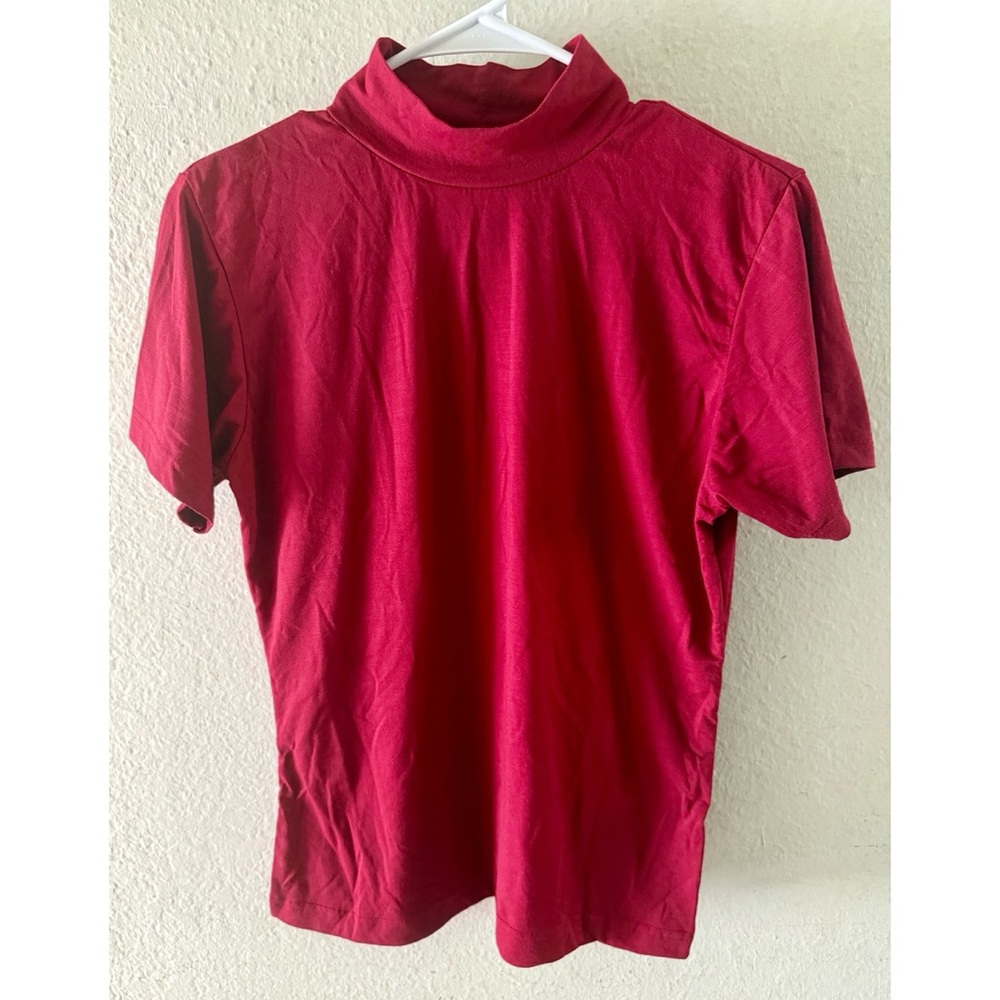Elegant Red Women's Blouse